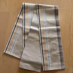半巾帯 リバーシブル 華紋 唐草文様　 博多織のサムネイル