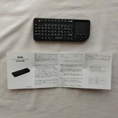 EWIN ワイヤレスキーボード EW-RB05タッチパッド付きのサムネイル