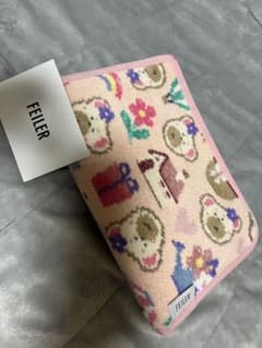 FEILER くま柄 マルチケースピンク お値下げ可能 FEILER くま柄 マルチケースピンク値下げ可能 - メルカリ