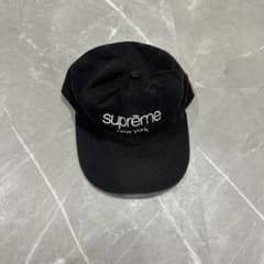 Supreme new york キャップ ブラックのサムネイル