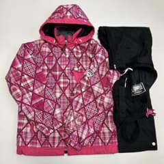 160㎝ GOLDWIN スキーウェア 上下セット サイズ調節可 ピンク - メルカリ