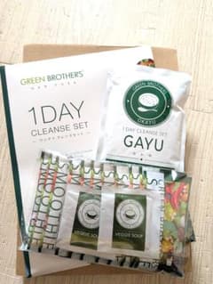 GREEN BROTHERS☆1DAY CLEANSE SET※説明書付き - メルカリ
