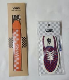 VANS ノベルティグッズ ラゲッジタグ とキーホルダーの2た点セット