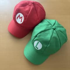 マリオ＆ルイージ キャップ 2個セットのサムネイル