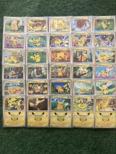 ポケモンカード ピカチュウ プロモ 30枚コンプリートセットのサムネイル