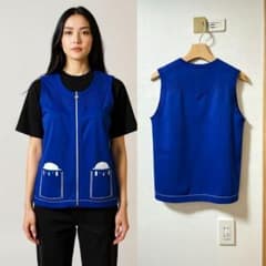 PICONE CLUB ゴルフウェア ベスト　鮮やかブルー B803 PICONE CLUB ゴルフウェア ベスト 鮮やかブルー - メルカリ