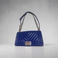 CHANEL ボーイシャネル Vステッチ チェーンショルダーバッグのサムネイル