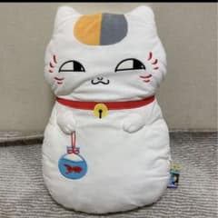 나츠메 친구장 냥코다보다 엄청난 봉제인형 쿠션 ~냥코 선생님과 연일에~