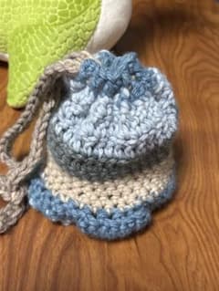 ハンドメイド お花の巾着のサムネイル
