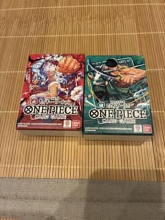 新品 ONE PIECE カードゲーム スタートデッキ ルフィ ゾロ 2種セットのサムネイル