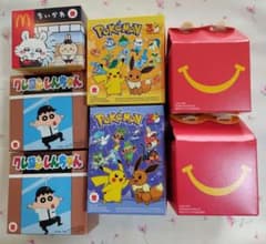 マクドナルド ハッピーセット ちいかわ クレヨンしんちゃん ポケモン