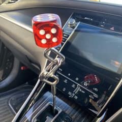 サイコロ付極太雷ステンレスチェーンシフトノブ ハイエース　軽トラVIP MT車 m16478221244_1.jpg?1742387584