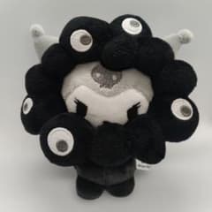 サンリオEXPOミャクミャクなりきりぬいぐるみ カラビナBC 黒（クロミ）