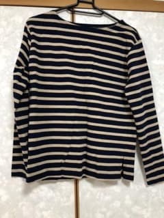 ボーダーカットソー 長袖　未使用のサムネイル