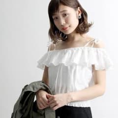 オフショル 3way 刺繍 （新品）のサムネイル