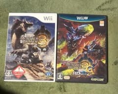 Wii WiiU モンハン セット モンスターハンター3トライGHDVer.のサムネイル