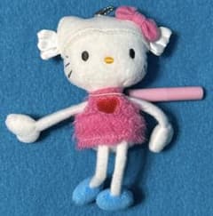 激レア☆ハローキティ☆TW＆KTドール（Ｌ）☆バスケットボール☆2002 希少】ハローキティ キーホルダー バスケ スポーツ 2000年製 レトロ