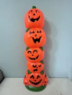 ハロウィン　ブローモールド　ビンテージ　カボチャライト ハロウィン ブローモールド ビンテージ カボチャライト - メルカリ