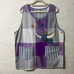 【新品未使用】保育士エプロン　ダンボ　大きいサイズ　LL〜3Lのサムネイル