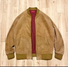 激レア 2012ss SUPREME “SUEDE BOMBER JACKET” 激レア 2012ss SUPREME “SUEDE BOMBER JACKET” - メルカリ