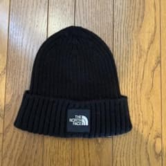 THE NORTH FACE ブラックニット帽のサムネイル