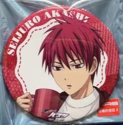 黒子のバスケ キャラポップストア Cozy Time 缶バッジ 赤司征十郎