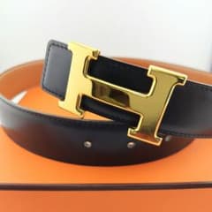 エルメス コンスタンス Hバックル レザーベルト ゴールド金具 ○Z刻印