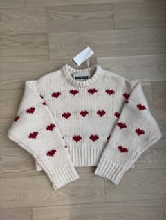 NKNIT short heart pattern KNITのサムネイル
