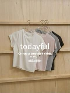 todayful Compact Smooth T-shirts エクリュ - メルカリ
