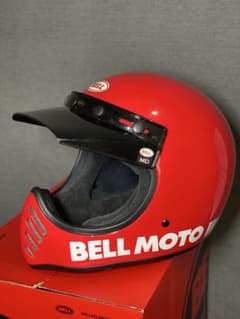 BELL MOTO 3 復刻 超美品 Mサイズ RED - メルカリ