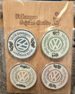 Volkswagen オリジナルコースター 4枚セットのサムネイル