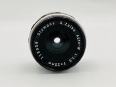 オリンパス g.zuiko auto-w 20mm f3.5 単焦点レンズ - メルカリ
