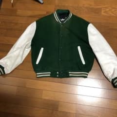 ☆ショット☆ スタジャン　Lサイズ相当　グリーンのサムネイル