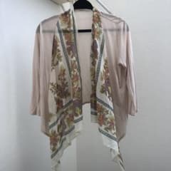 【貴重】Grace continental スカーフ　カーディガンのサムネイル