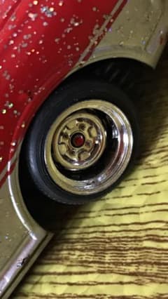 プラモデル1/24用 鉄ちん風ホイール フルメッキ風❗️のサムネイル