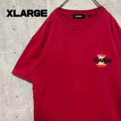 【大人気】XLARGE ワンポイント バックプリント Tシャツのサムネイル