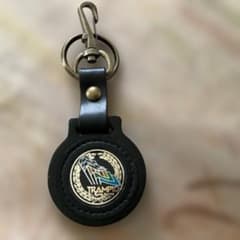 TRAMPIO レザー キーホルダー ブラックのサムネイル