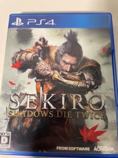 SEKIRO SHADOWS DIE TWICE PS4 ソフトのサムネイル