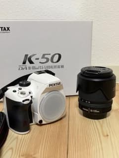 【ジャンク品】PENTAX K-50 ホワイト レンズキットのサムネイル