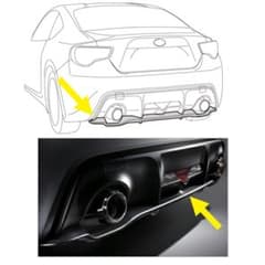 86 BRZ STIリアアンダーディフューザーのサムネイル