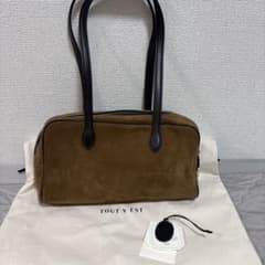 【美品】【保管袋・タグ】TOUT Y EST スエード バッグ SMALL 美品】【保管袋・タグ】TOUT Y EST スエード バッグ SMALL - メルカリ