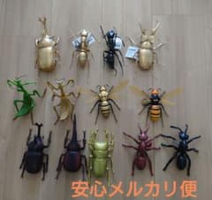 リアル昆虫フィギュア13体セット リアル昆虫フィギュア13体セット - メルカリ