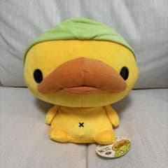 【美品】かものはしかも。 ぬいぐるみ メロンの帽子 XLサイズ タグ付きのサムネイル