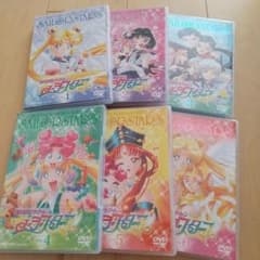 即購入⭕セーラームーン セーラースターズ DVD 1〜6 全巻セット セル版 Amazon.co.jp: 美少女戦士セーラームーン セーラースターズ DVD全6巻