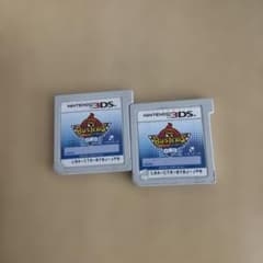 ジャンク品　妖怪ウォッチバスターズ白犬隊ニンテンドー3DSソフト 2本セットのサムネイル