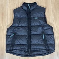 L.L.Bean ダウンベスト ブラック Mサイズ - メルカリ