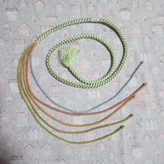 パステルカラー多色編み込み帯締めのサムネイル
