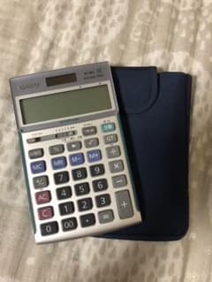 CASIO 電卓　簿記用電卓　説明書のサムネイル