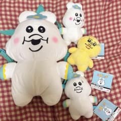 お値下可能んぽちゃむぬいぐるみリュックおまけおぱんちゅうさぎ可哀想に　新品未使用のサムネイル