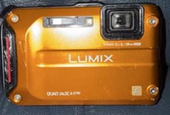 ジャンクPanasonic LUMIX DMC-FT4 オレンジ 防水カメラ - メルカリ
